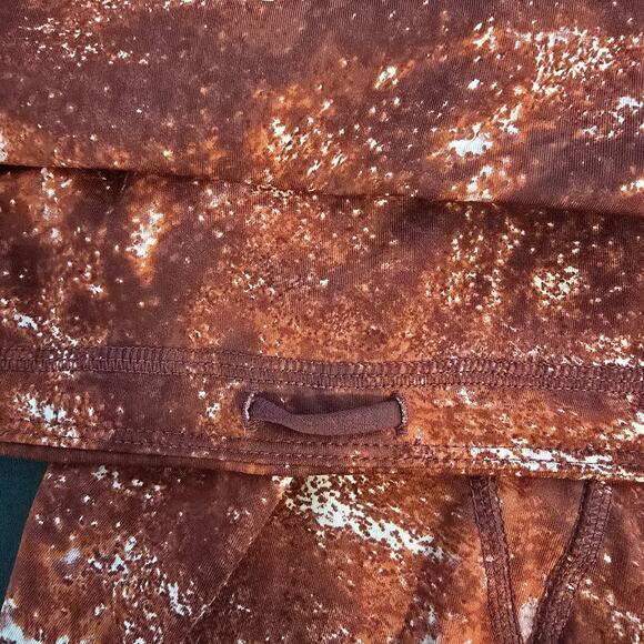 All In Motion Women's Perforated Mesh Leg Opening Active Leggings Orange XXL‎ - Picture 9 of 9